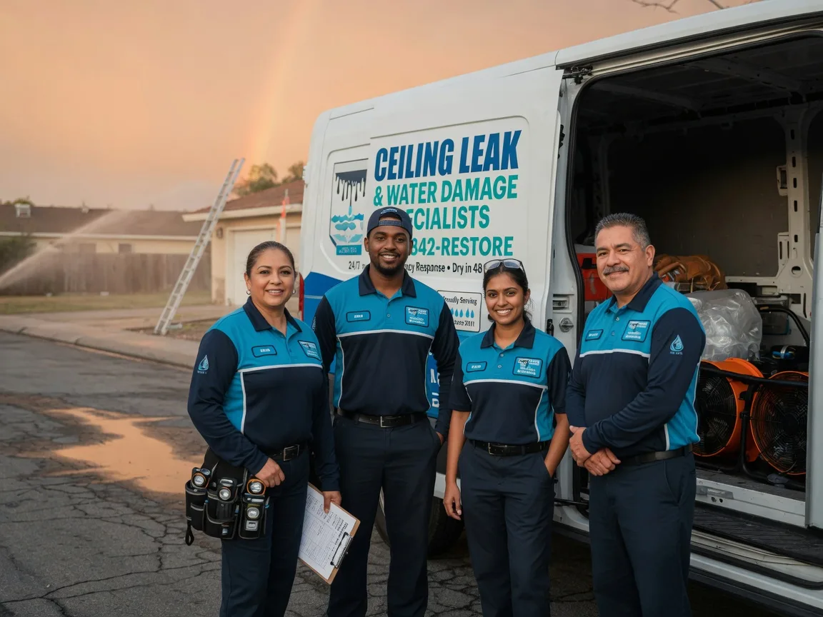 Ceiling Leak Cleanup company in Rio Linda, CA