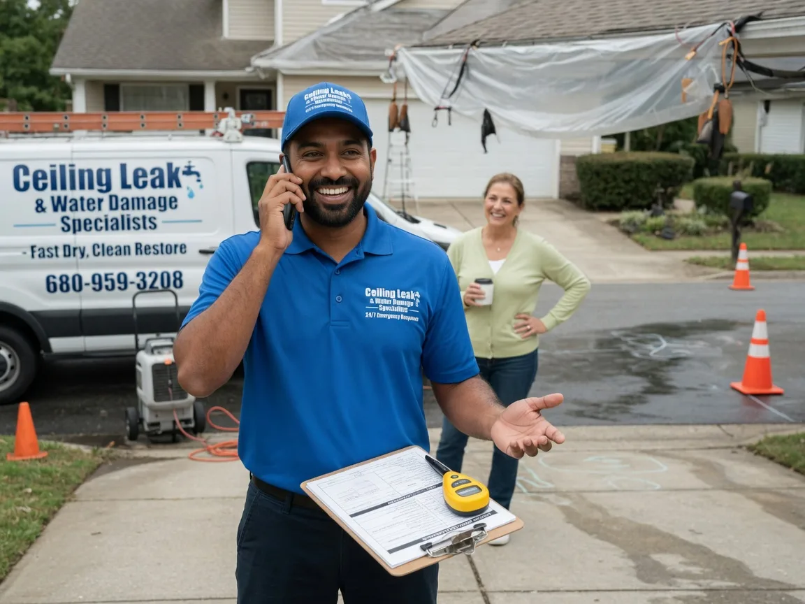 Ceiling Leak Cleanup Rio Linda, CA FAQs